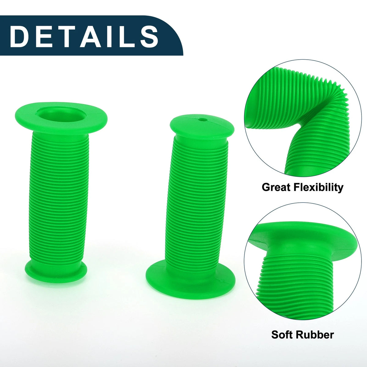 Handlebar Grips 85mm Non-Slip Cycling End Grips Cover 1 Pair for Bike