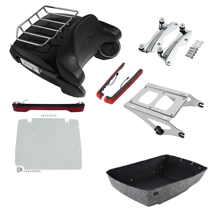 Trunk Pad Rack Light Speakers Mount Docking Kit for Electra Glide (2014–2026)