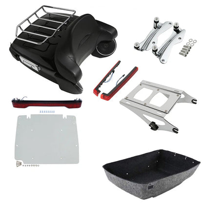 Trunk Pad Rack Light Speakers Mount Docking Kit for Electra Glide (2014–2026)