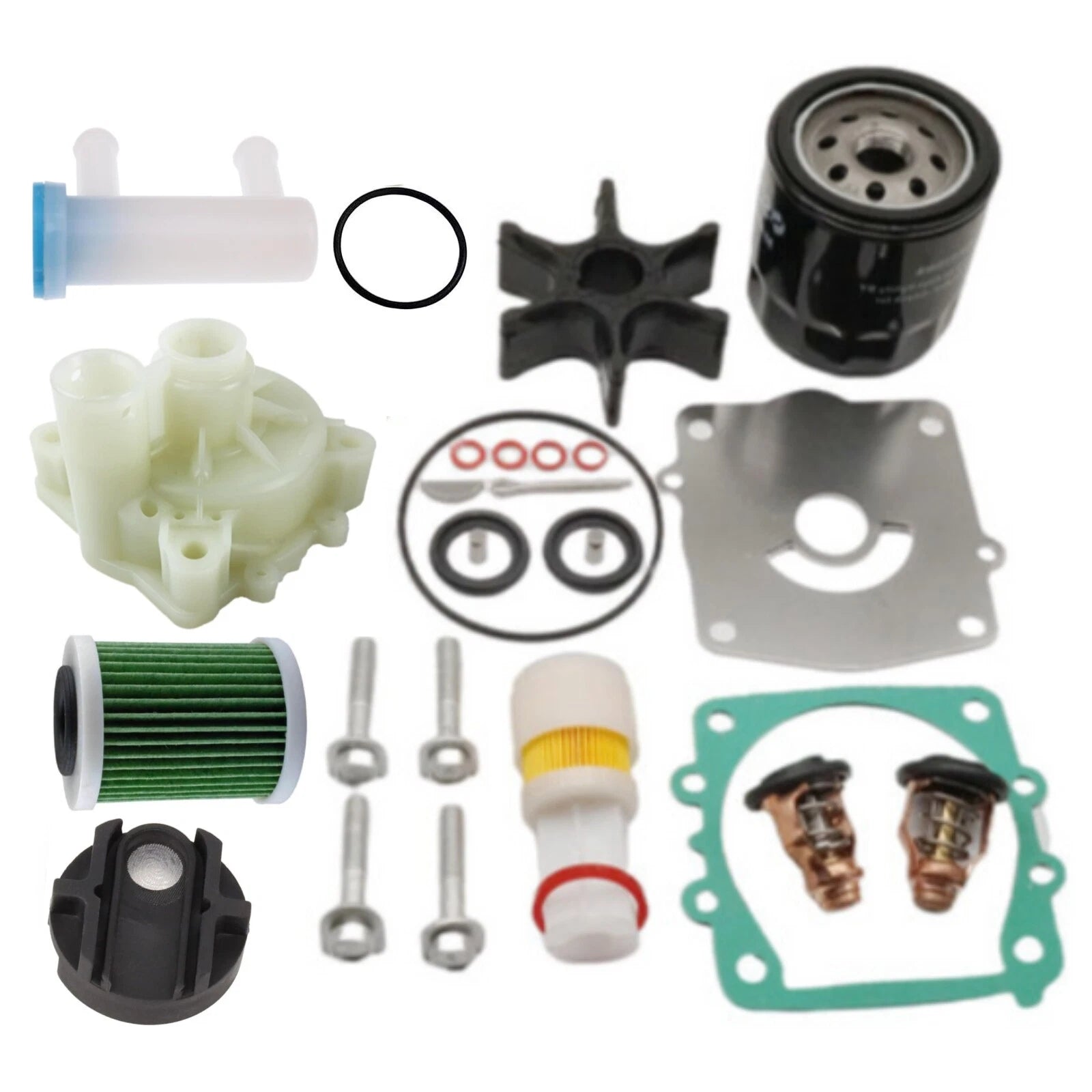 Outboard Maintenance Kit for Yamaha F200A F225A (61A-W0078-00, 69J-13440-00)