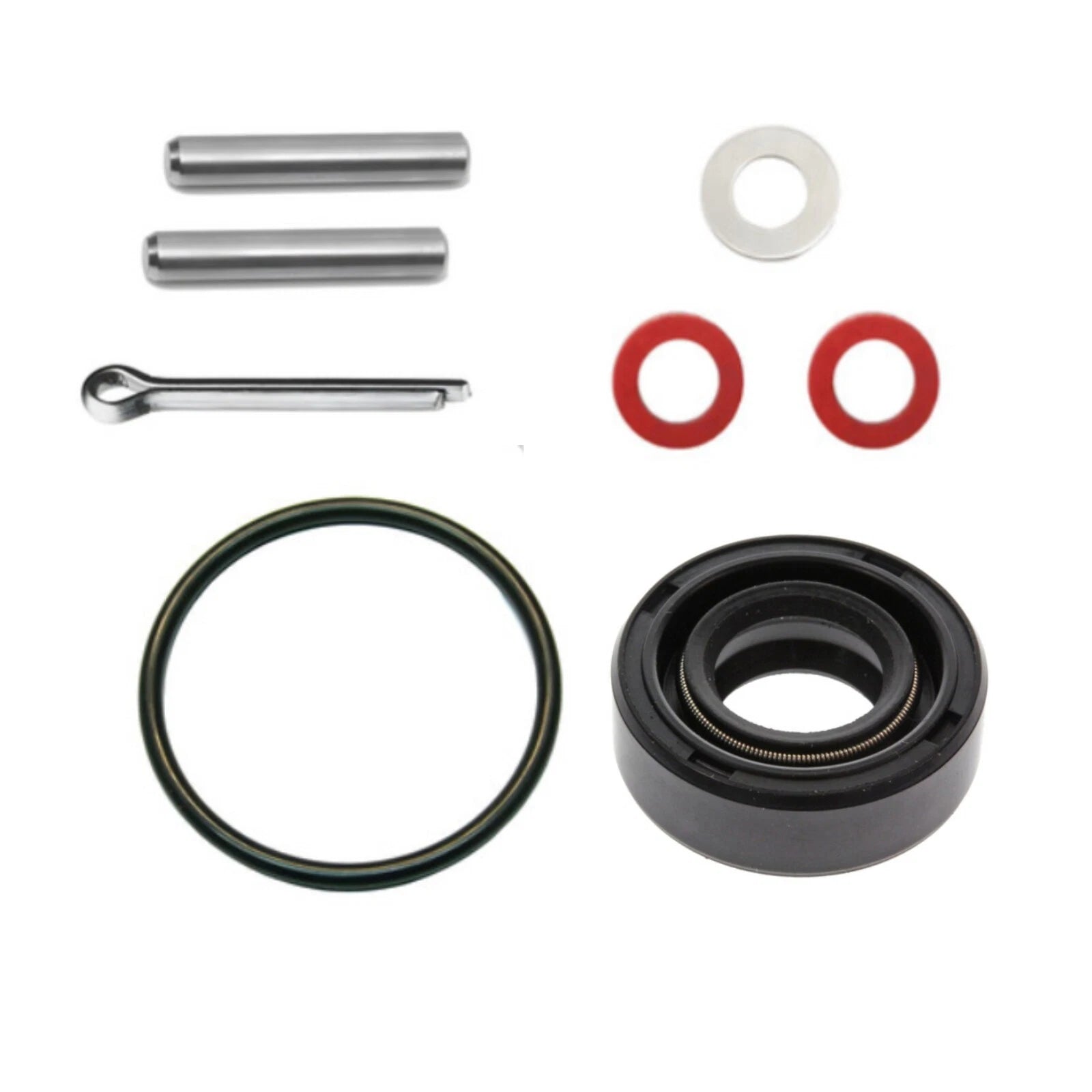 Prop Shaft Seal Kit w/ Shear Pin for Mercury Mariner 2.5/3.3HP (1990–2000) 17-95372 18-95295