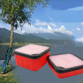 2X Plastic Holes Redworm Box for