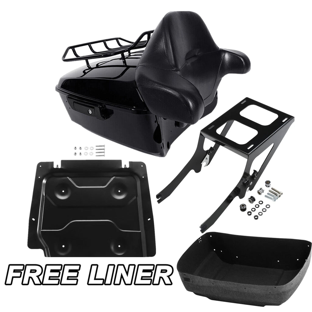 Trunk Mount Rack Pad Base Plate for Harley Heritage Classic (2018–2026)