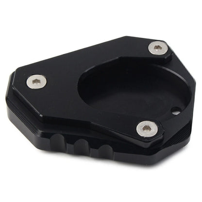 Kickstand Side Stand Enlarger Plate for Kawasaki Ninja 400 (2018–2020) Black