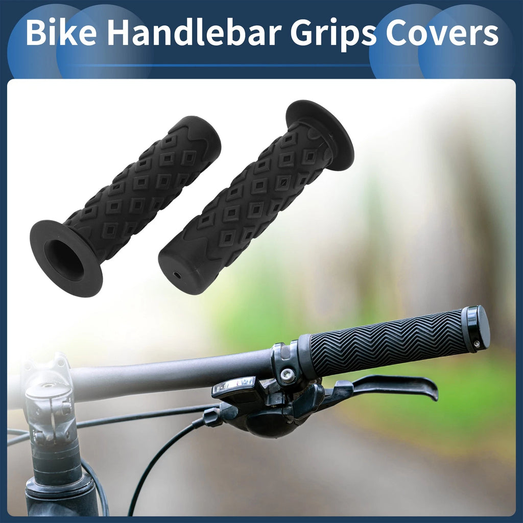 Handlebar Grips Cover 120mm Non Slip End Protector for Bike (1 Pair)
