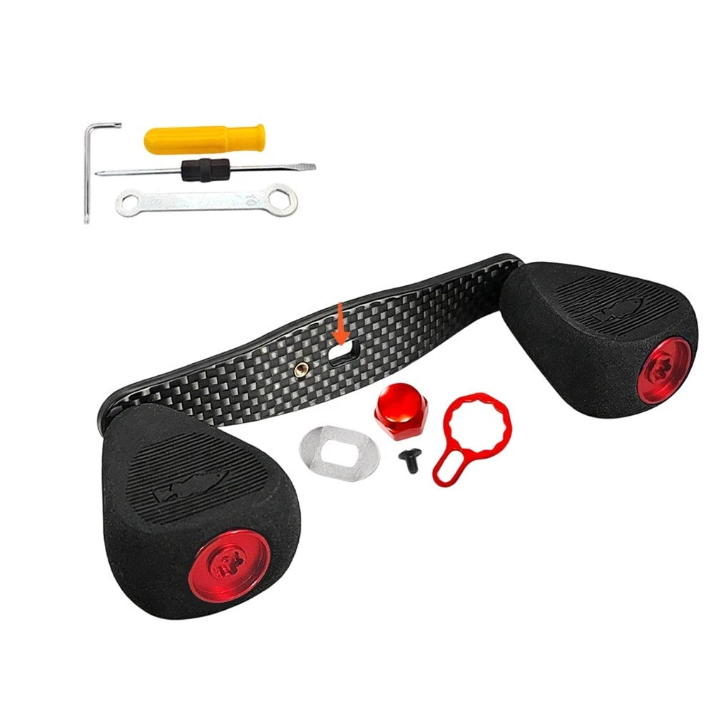 Handle Arm for Baitcasting Reel 110mm Length Carbon Fiber Lightweight