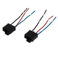 2X HB472 Bulb Socket Headlight Holder Connector for Various Vehicles (12V/24V)