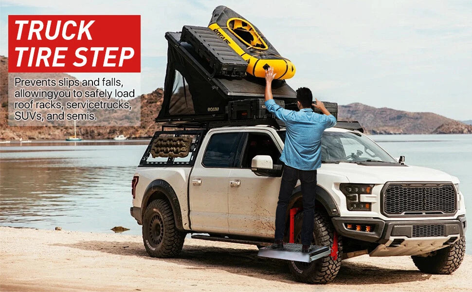 Adjustable Tire Step for Service Wheel (Universal Fit)