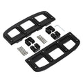 Matte Black Driver Footboard for Harley Road King (2009–2024)