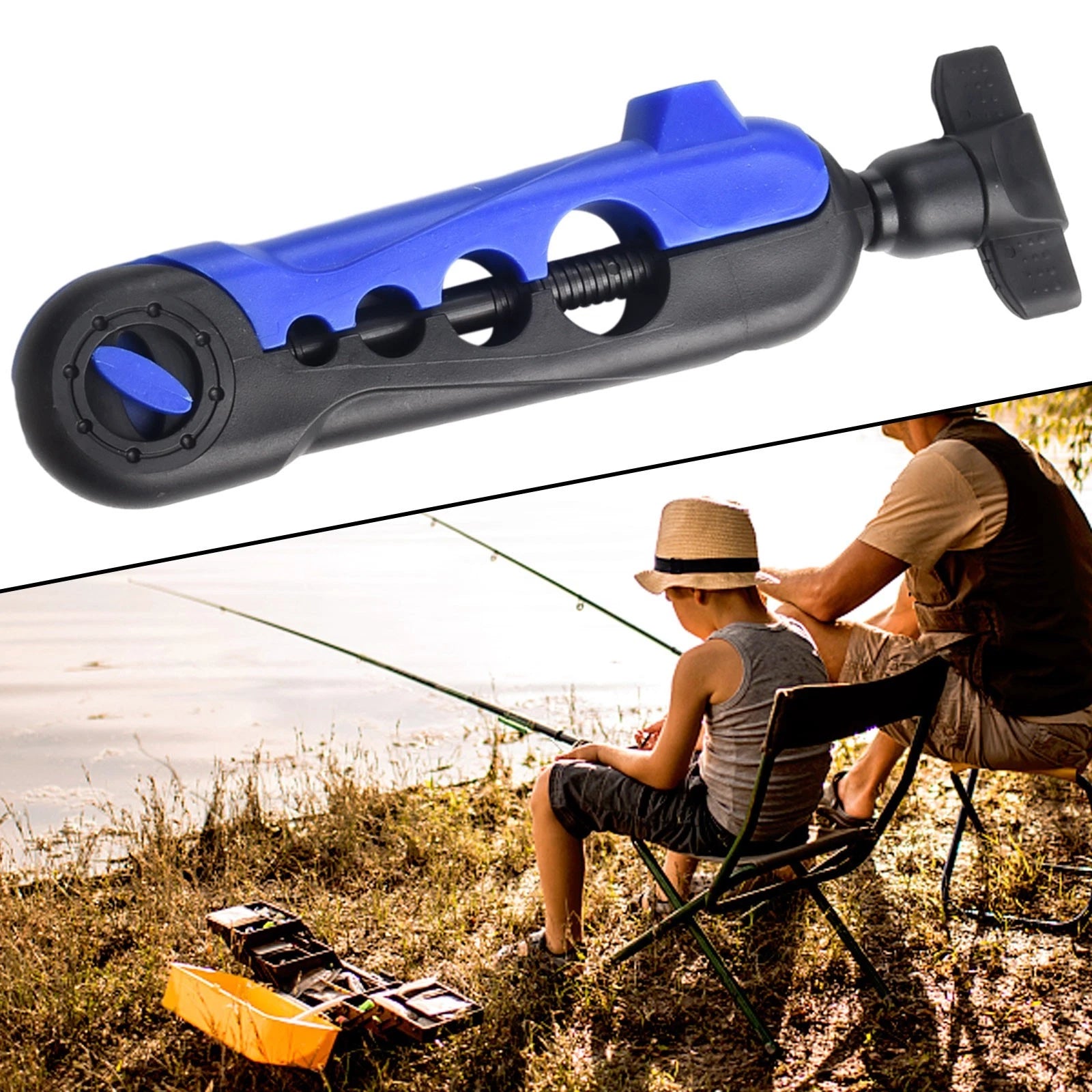 Line Spooler for Fishing (Compact, Portable)
