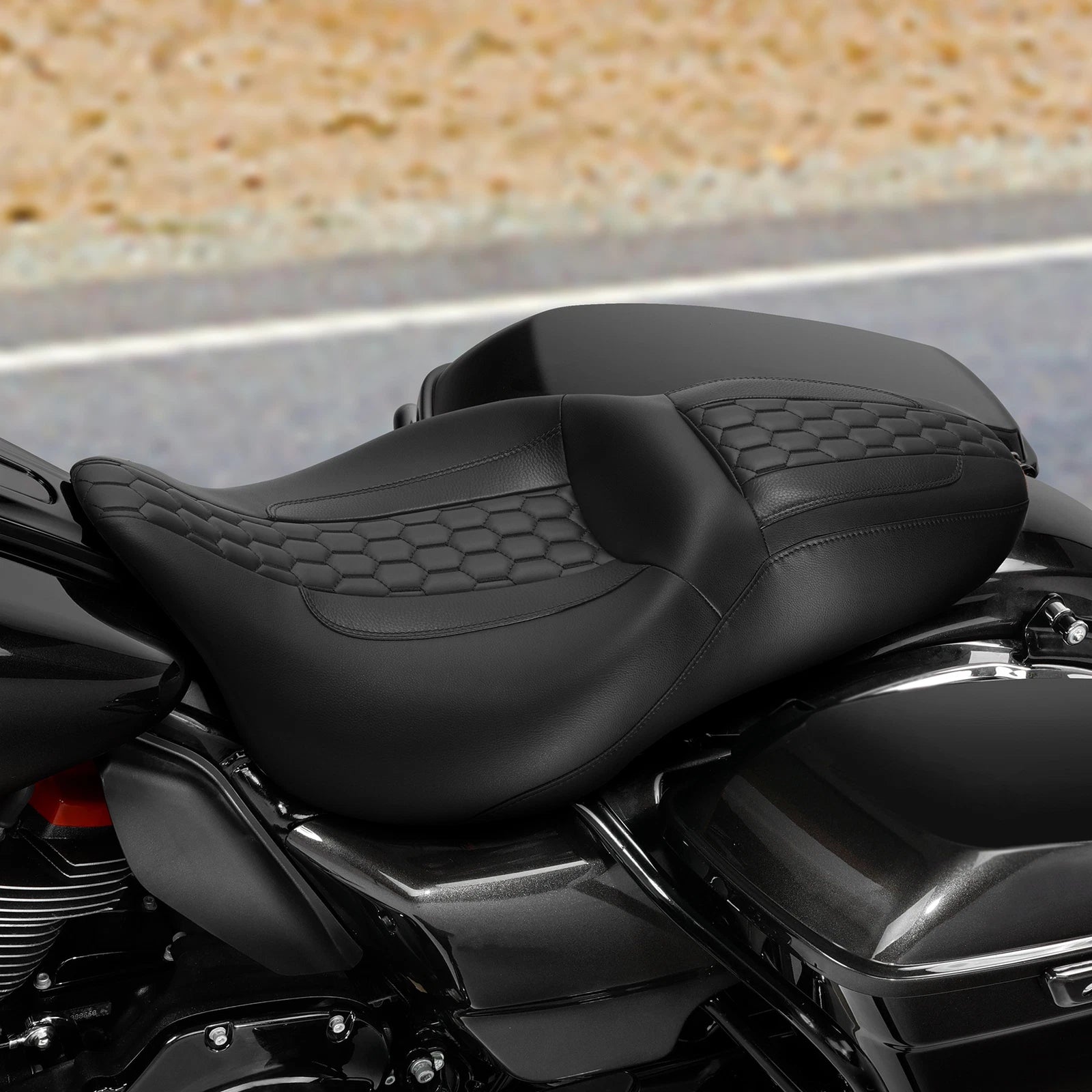 Pillion Seat for Harley Touring Electra Glide (2009–2023)