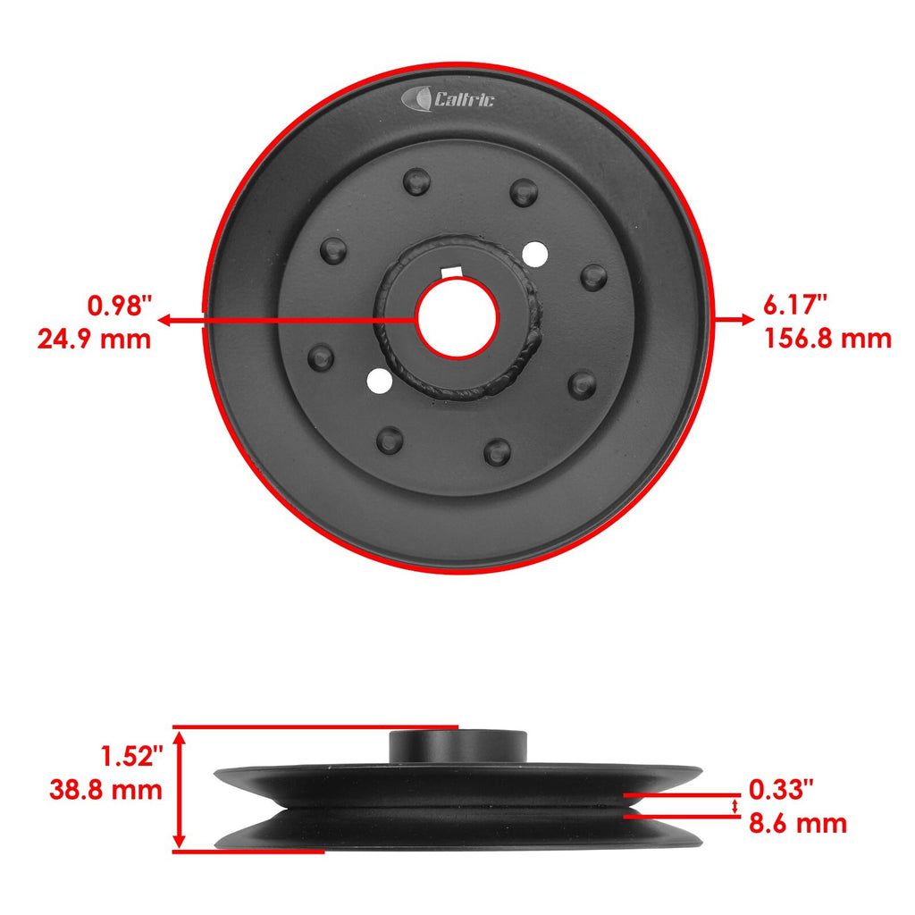 Deck Pulley Replacement for Bad Boy CZT Elite 60 2014–2015