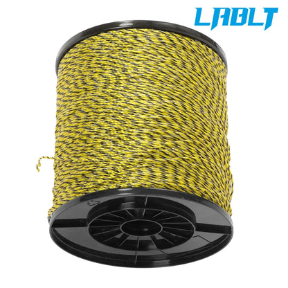 Electric Fence Wire 3500ft 1/8 inch Polywire for Livestock