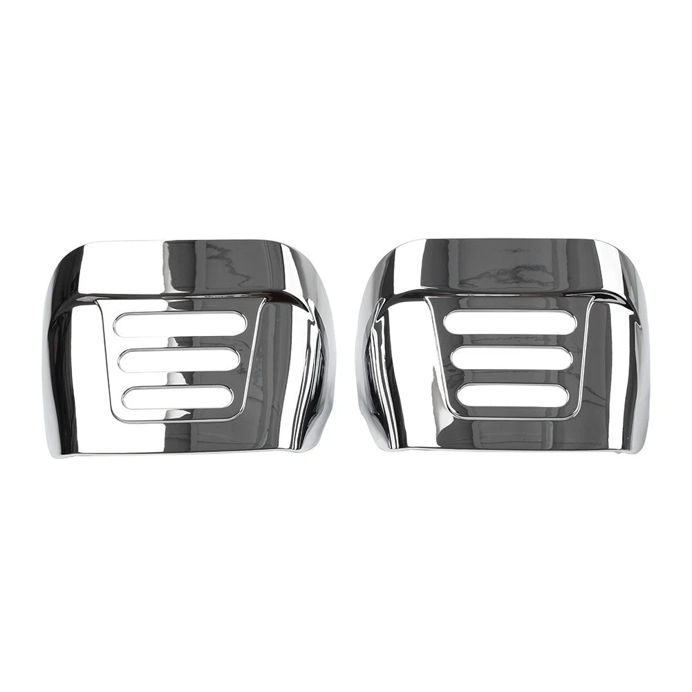 2X Slotted Tail Light Visor Covers for Harley Tri Glide FLHTCUTG