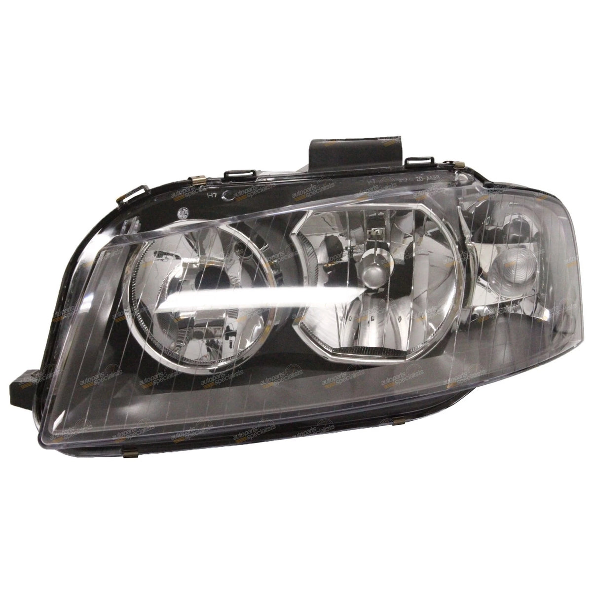 LH+RH Halogen Headlights Pair for Audi A3 8P (2004–2008) L+R Set