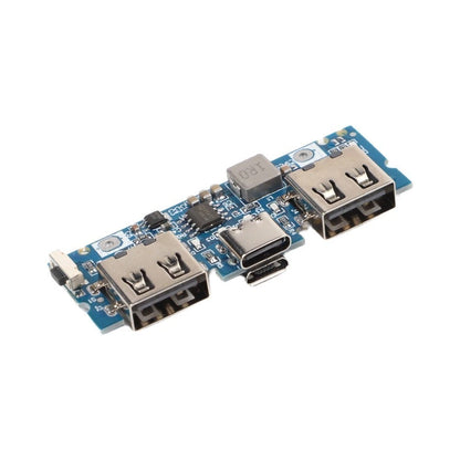Power Bank Control Board PCB for 3.7V Battery Integration (5.53 x 1.9 cm)