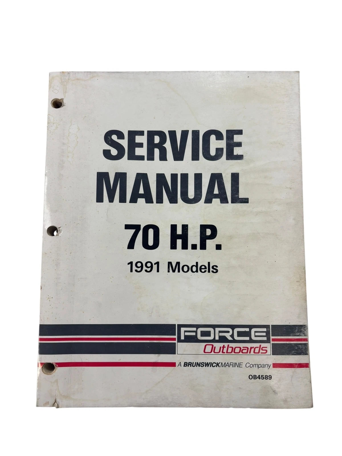 Service Manual for Force Outboards 70 HP (1991) OB4589