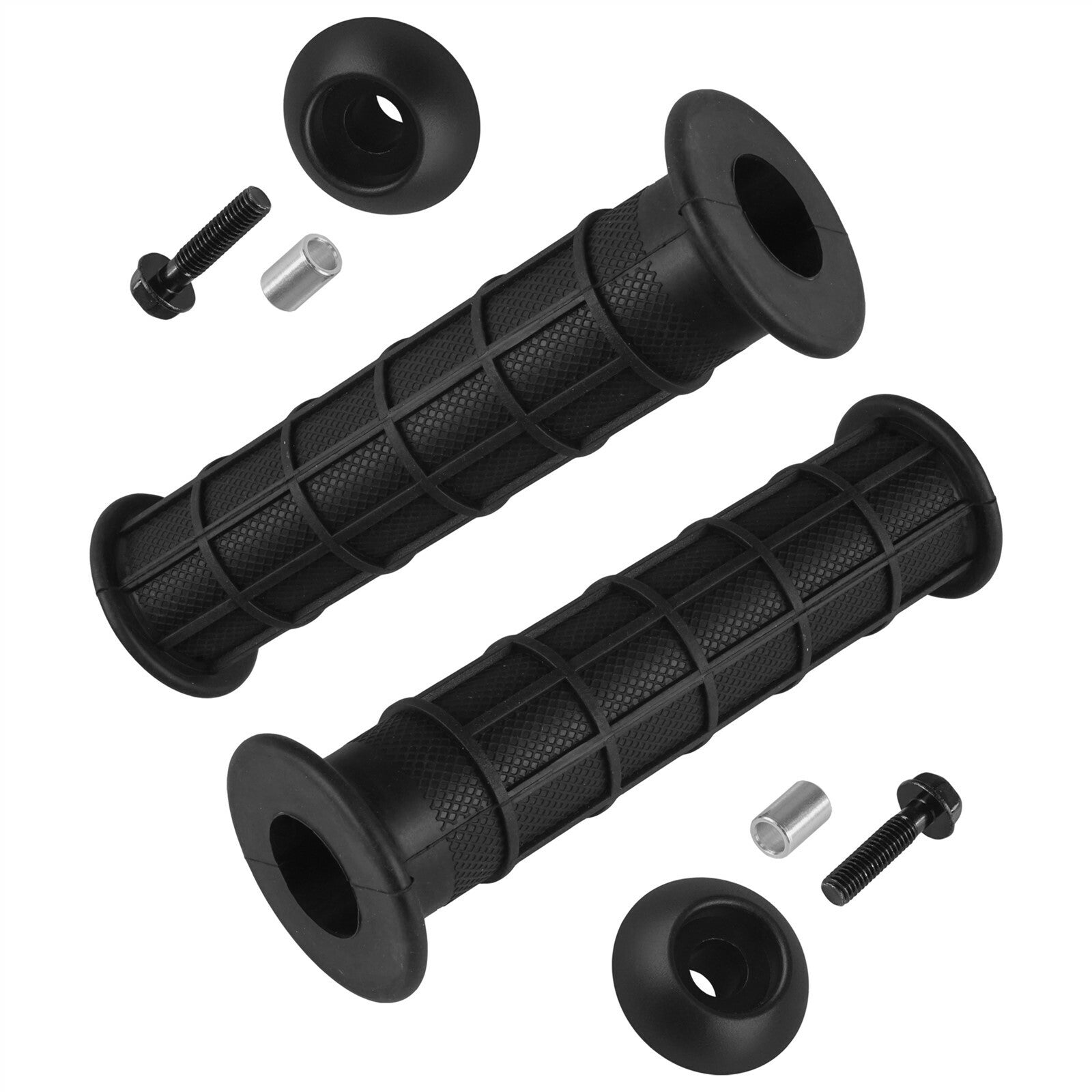 2x Handlebar Grips and Guards Replacement for Honda ATC200X (1983–1987)