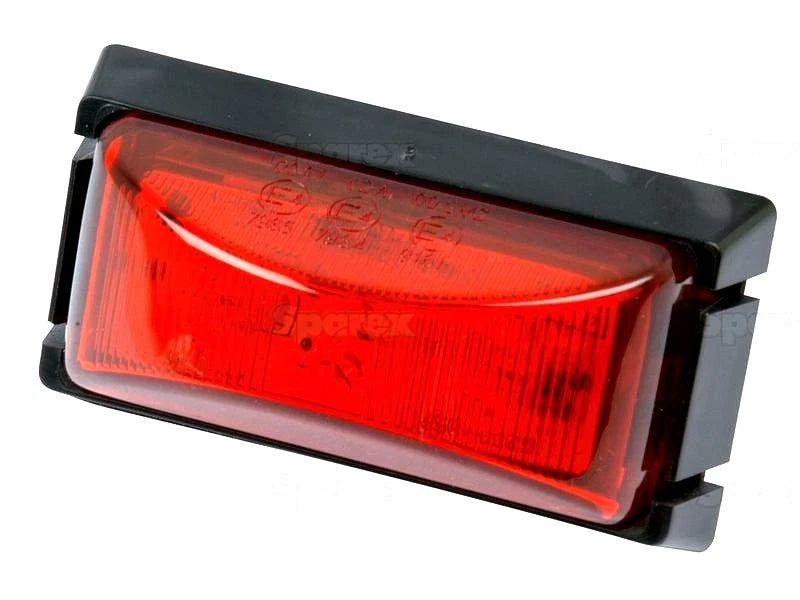 Red LED Trailer Marker Light for Trailer Tractor Van HGV (12V/24V)