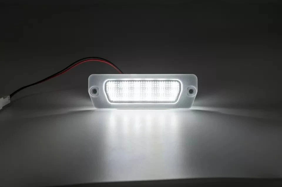 Pair of LED License Plate Lights for Maserati GranTurismo GranCabrio (2007–2019)