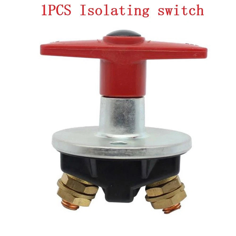 Fixed Key Battery Isolator Cut Off Switch for 12V 24V Systems