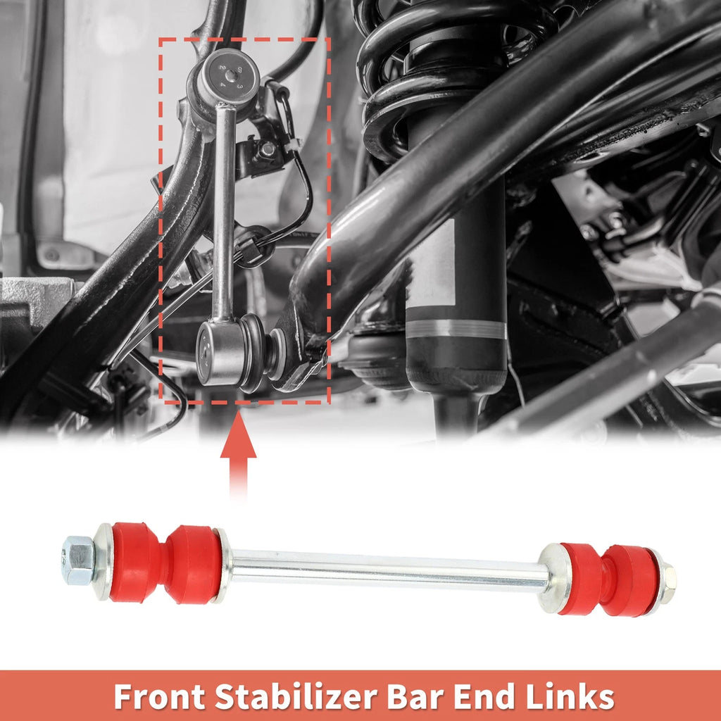 2pc Front Sway Bar Links Stabilizer Link Kit for Ford Ranger (1998–2011)