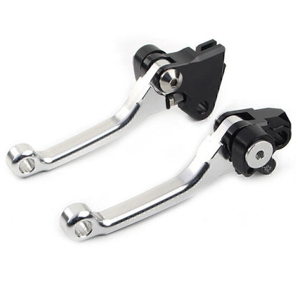 Pivot Brake Clutch Lever for Kawasaki KX450F (2006–2010, 2012) Silver