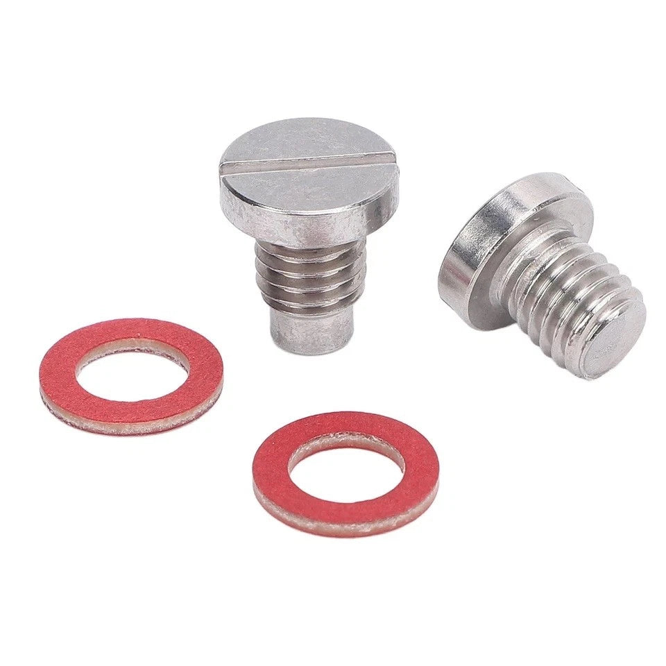 Straight Screw Plug & Lower Unit Drain Plug Screw Kit for Yamaha Outboard