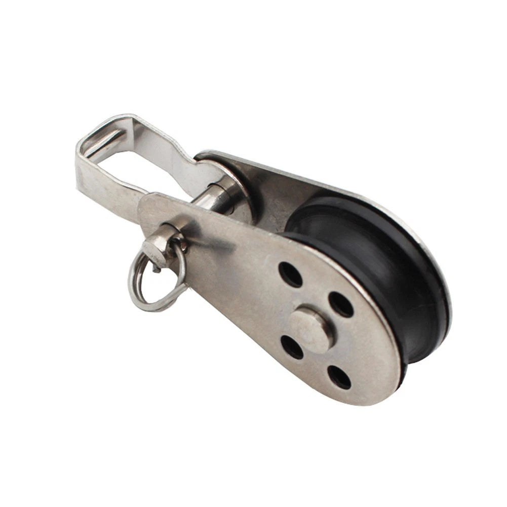 Pulley Anchor Blocks Kit for Boat Canoe (Stainless Steel)