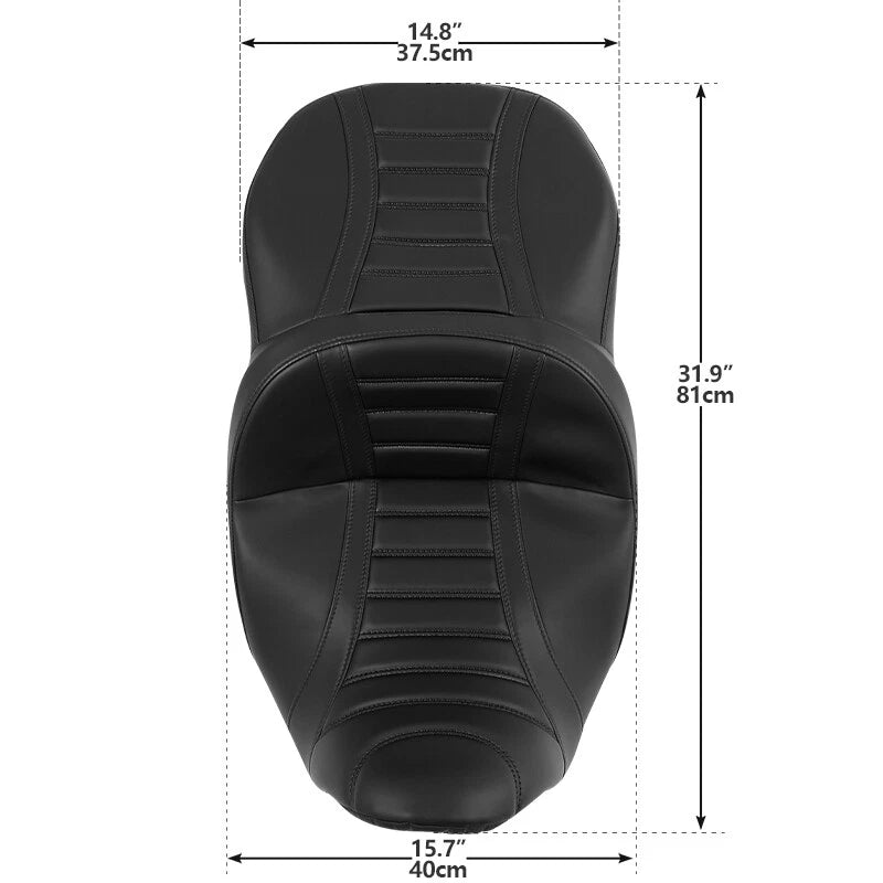 Driver & Passenger Seat for Harley Road King Electra Glide (2009–2023)