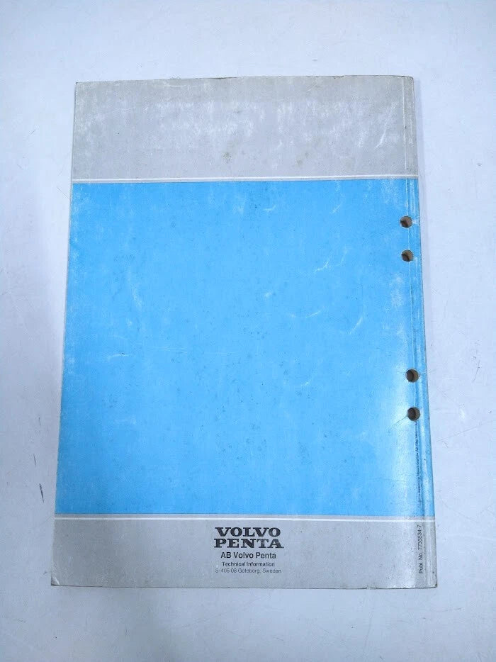 Marine Electrical Systems Part 1 Manual for Volvo Penta (7733534)
