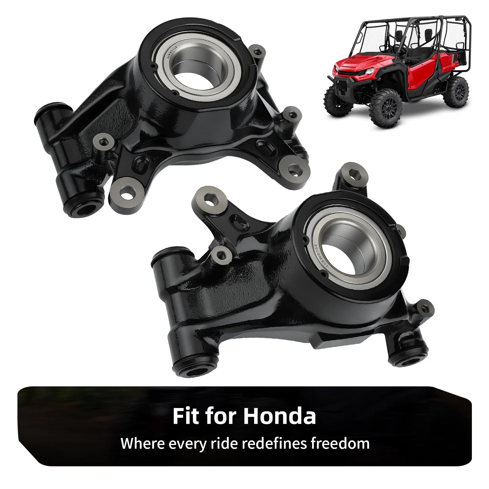 Rear Left Right Knuckle Kit for Honda Pioneer 1000 1000-5 (2016–2024)