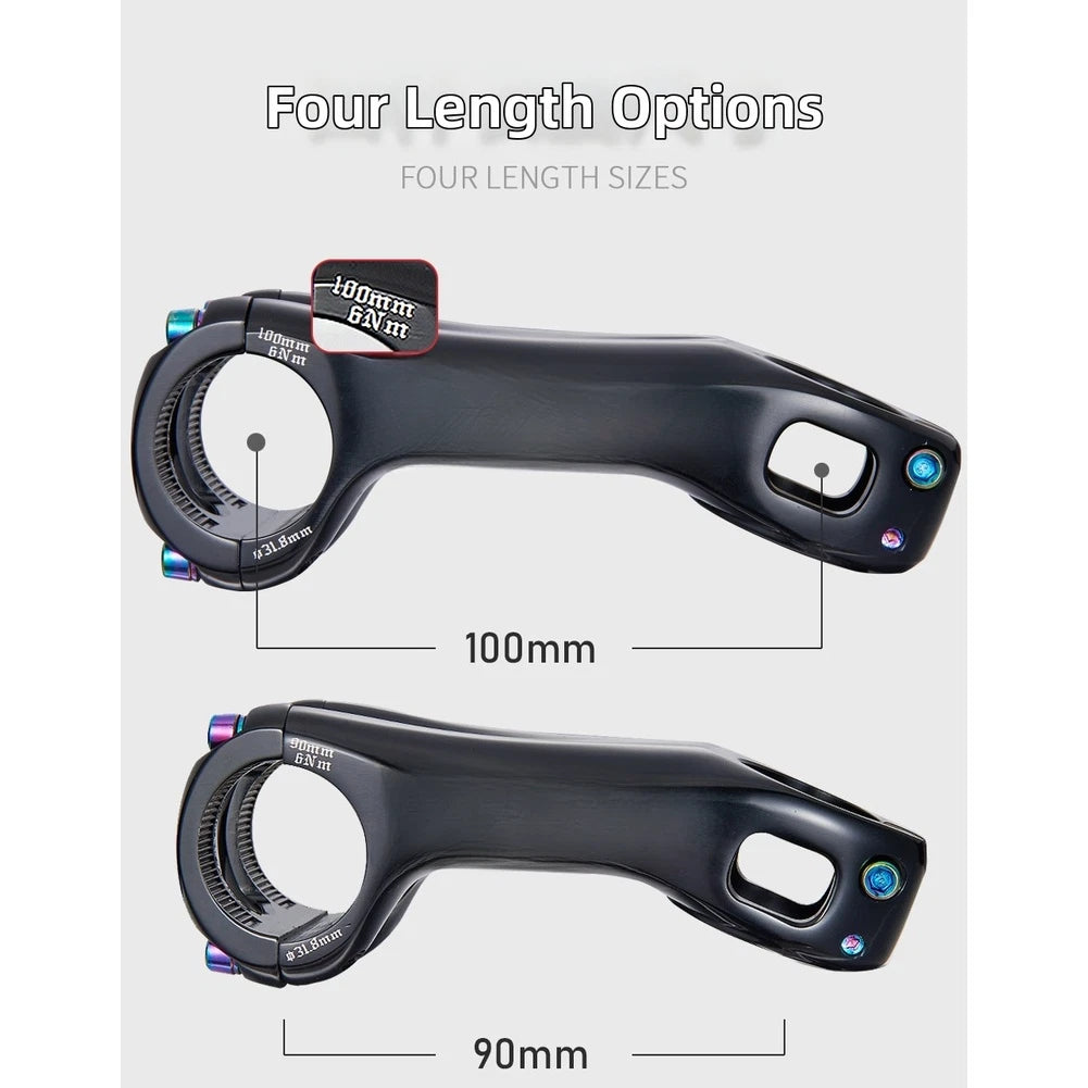Aluminum Alloy Stem for Mountain Bike (70mm, 80mm, 90mm, 100mm)