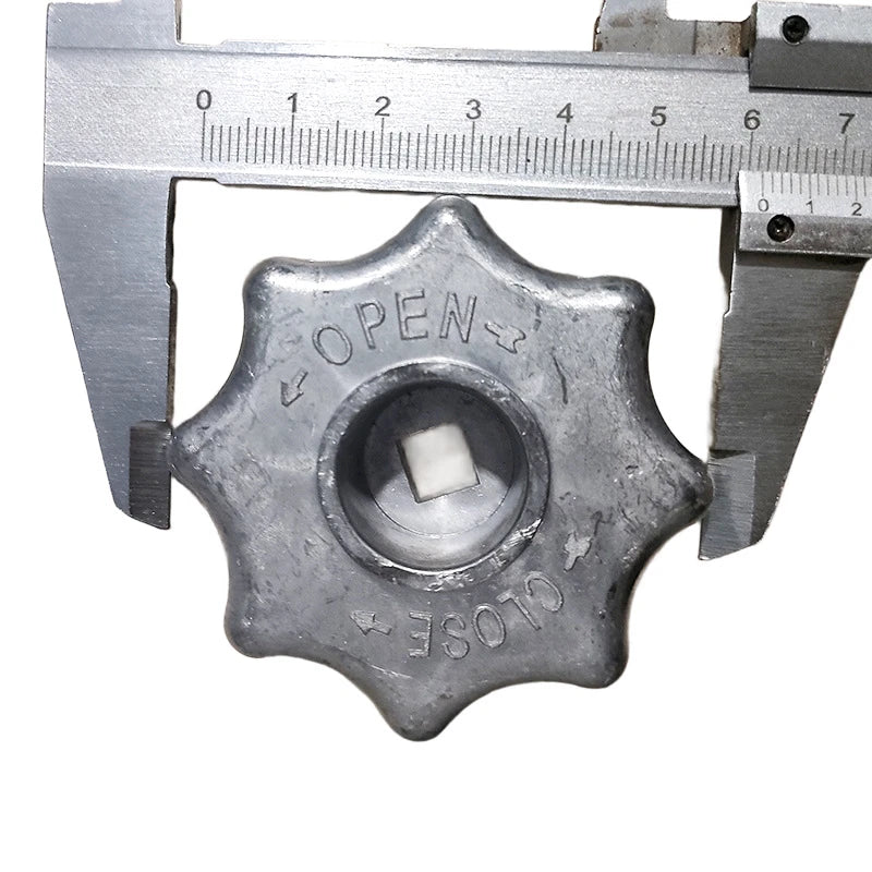 Aluminum Cylinder Handwheel Handle 8x8mm for Oxygen Argon Valve Replacement