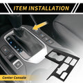 Gear Shift Frame Panel Cover Carbon Fiber Pattern for Toyota Tundra (2022–2024)