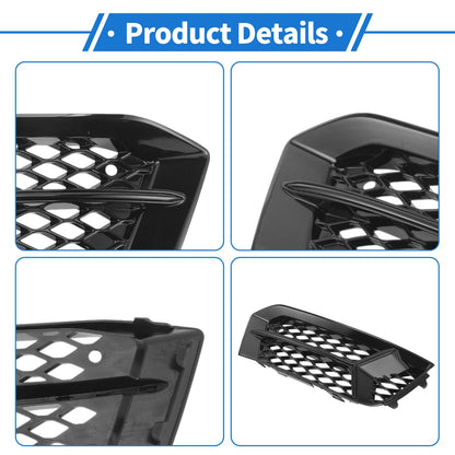 Set of 2 Fog Light Grills for Audi A3 (2017–2020) No. 8V5807681AA
