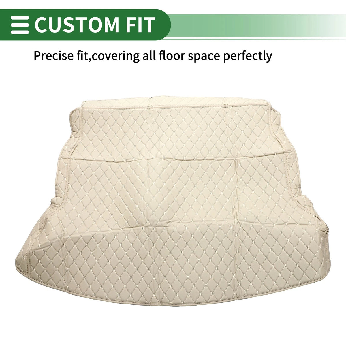 Cargo Liner Trunk Mat 3D Diamond for Honda CRV 2012–2016 Beige XPE
