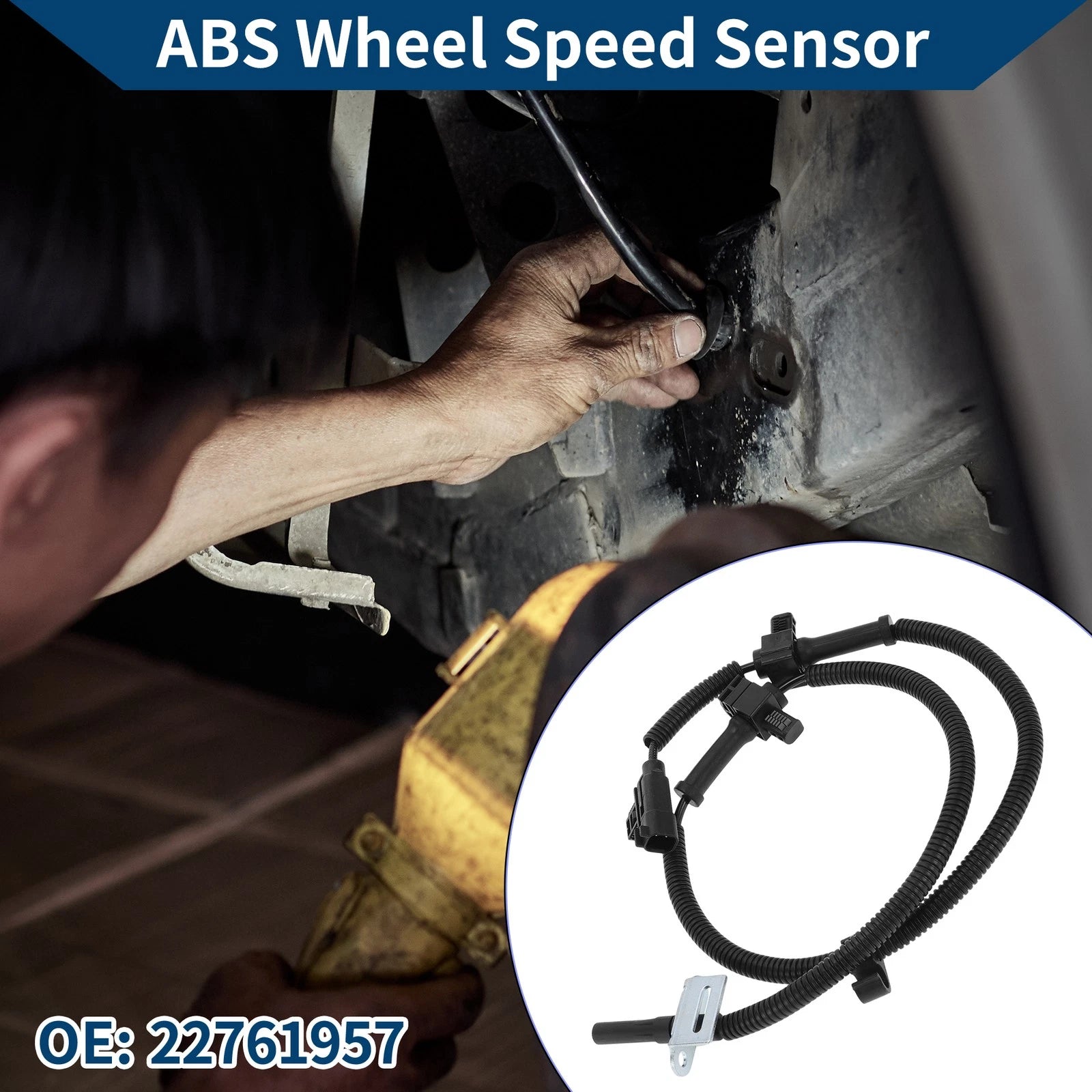 ABS Wheel Speed Sensor Replacement for Chevrolet Silverado Rear Right (2014–2019)