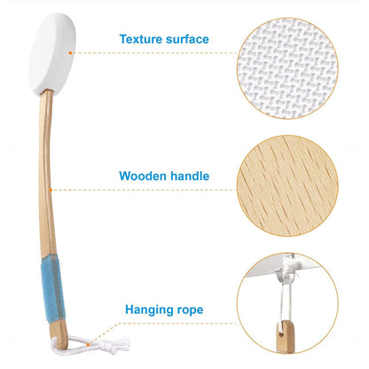 Cleaning Brush Set for Easy Reach Lotion Applicator