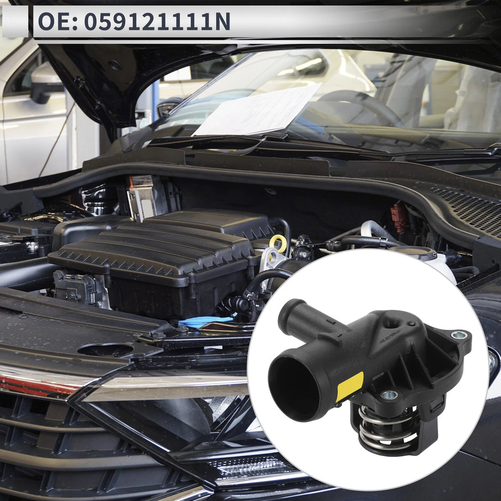 Engine Coolant Thermostat Housing Assembly for Audi Q7 (2007–2015)