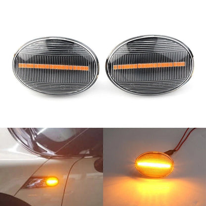 Clear LED Side Marker Signal Light for MINI Cooper R55 R56 R57 R58