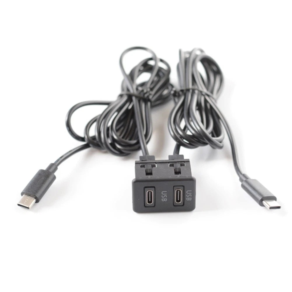 Type C Interface Socket for Efficient Space Use (145cm)