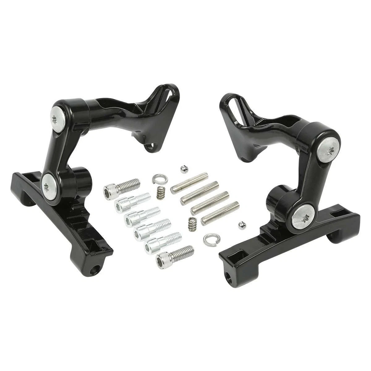 Adjustable Rear Footboard Mount for Harley Electra Glide (1993–2023) Black