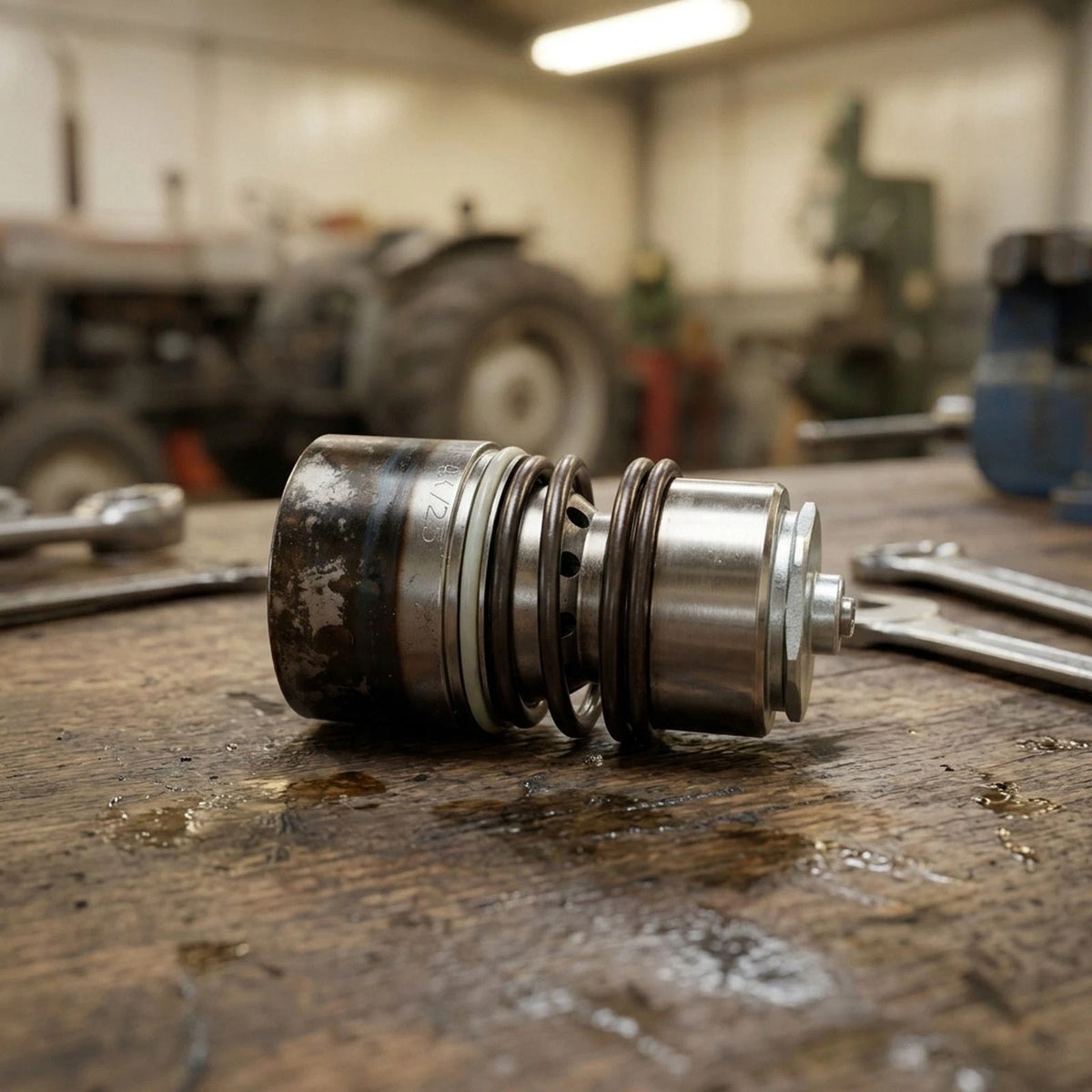 Breakaway Hydraulic Coupler Cartridge for Tractor Models 7600 Series