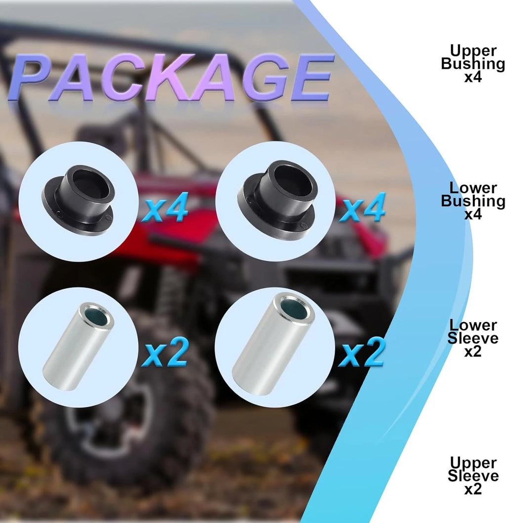 Shock Absorber Bushings for Polaris Ranger 500 570 700 800 900 1000 (2006–2023)