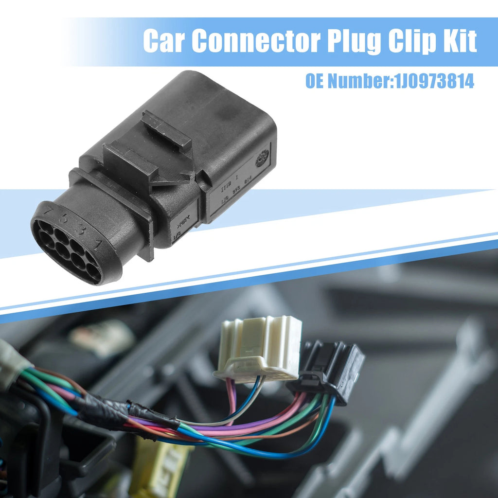 8 Pin Sealed Connector Plug Kit for VW Audi (2005–2018)