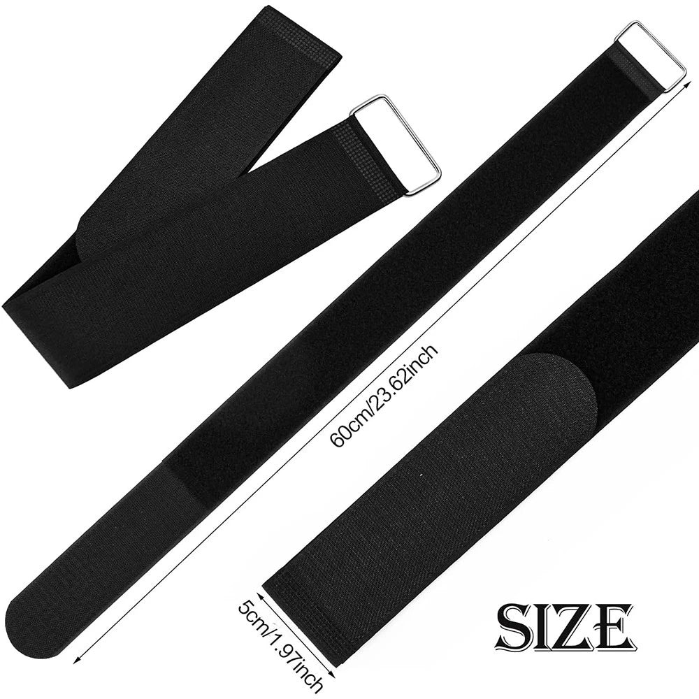 6pcs Adjustable Pedal Straps Rplaces for Leg Training Exerciser Fitness Strap