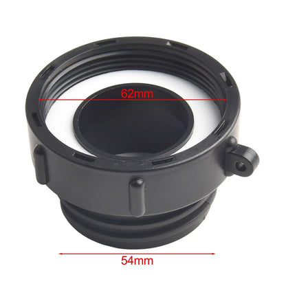 2X IBC Tank Adapter for Schutz Valves (Black Plastic Design)