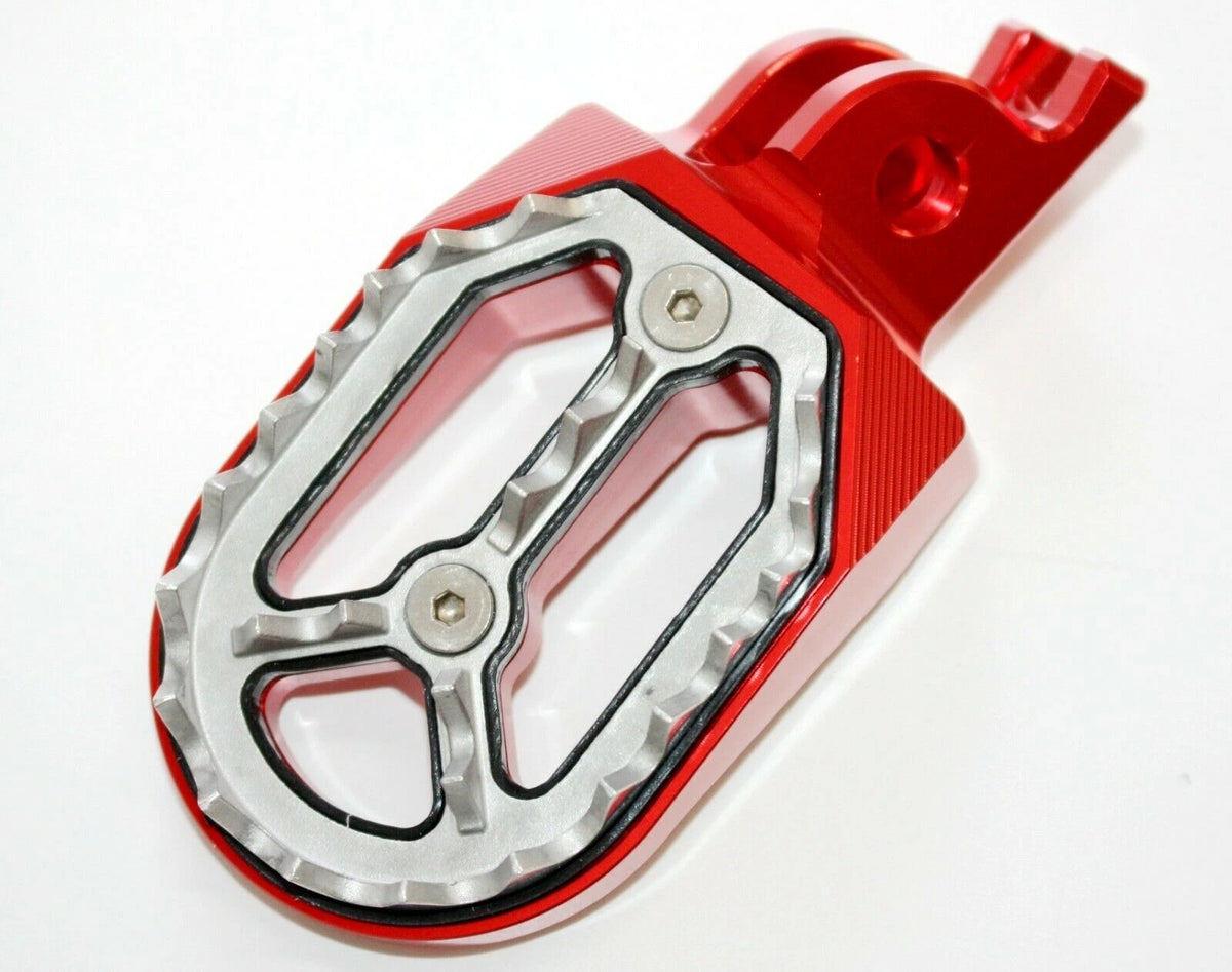 CNC Red Stainless Footpeg for Honda CRF250 (2004–2023) FX208