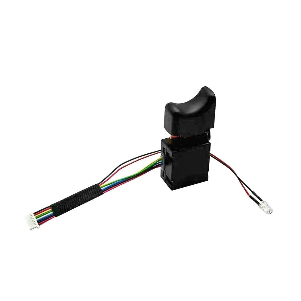 Electric Drill Trigger Switch 8-Wire for Brushless Cordless Drills